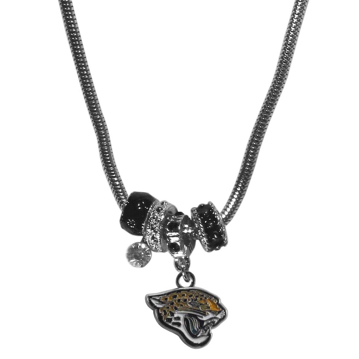 Jacksonville Jaguars Euro Bead Necklace - Flyclothing LLC