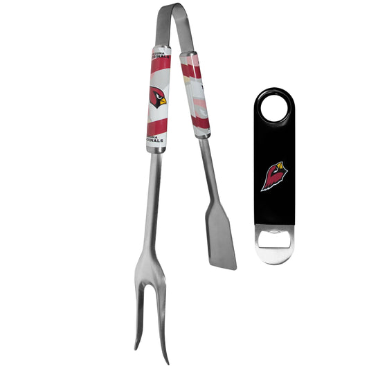 Arizona Cardinals 3 in 1 BBQ Tool and Bottle Opener - Flyclothing LLC