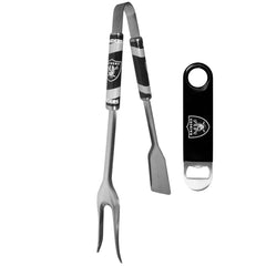 Oakland Raiders 3 in 1 BBQ Tool and Bottle Opener - Siskiyou Buckle