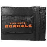 Cincinnati Bengals Logo Leather Cash and Cardholder - Siskiyou Buckle