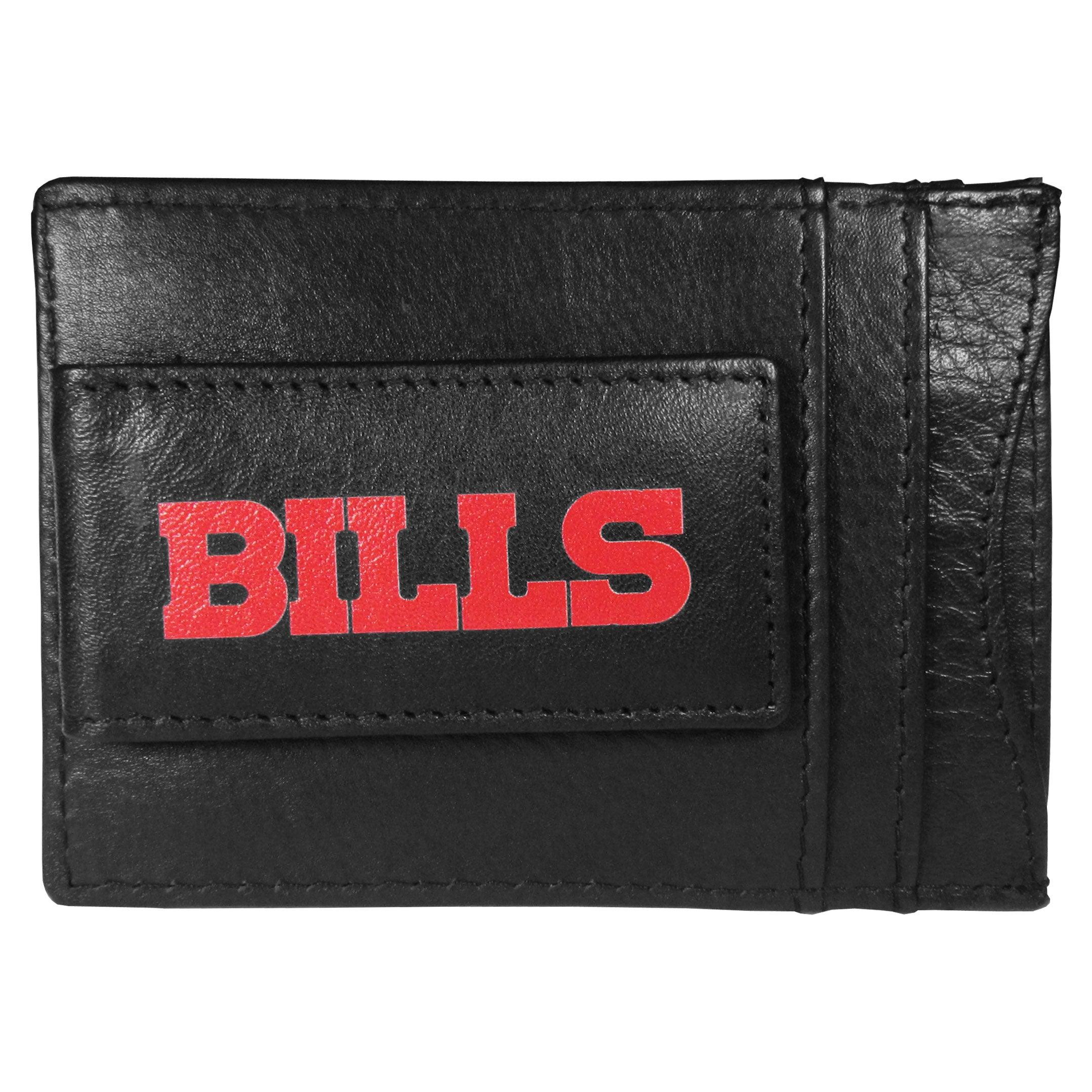 Buffalo Bills Logo Leather Cash and Cardholder - Siskiyou Buckle