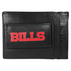 Buffalo Bills Logo Leather Cash and Cardholder - Siskiyou Buckle