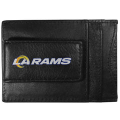 Los Angeles Rams Logo Leather Cash and Cardholder - Flyclothing LLC