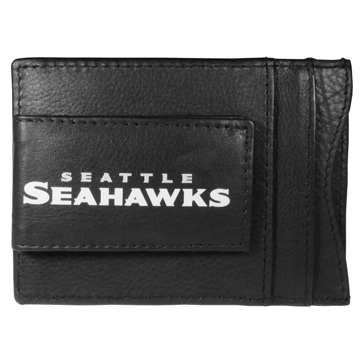 Seattle Seahawks Logo Leather Cash and Cardholder - Flyclothing LLC