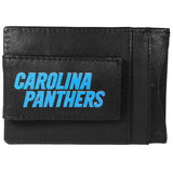 Carolina Panthers Logo Leather Cash and Cardholder - Flyclothing LLC