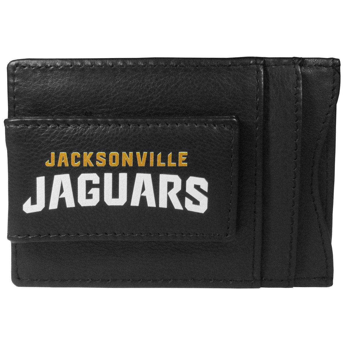 Jacksonville Jaguars Logo Leather Cash and Cardholder - Flyclothing LLC