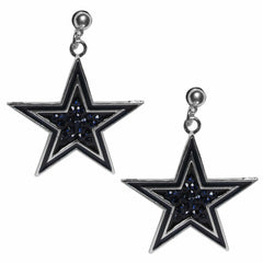 Dallas Cowboys Crystal Stud Earrings - Siskiyou Buckle