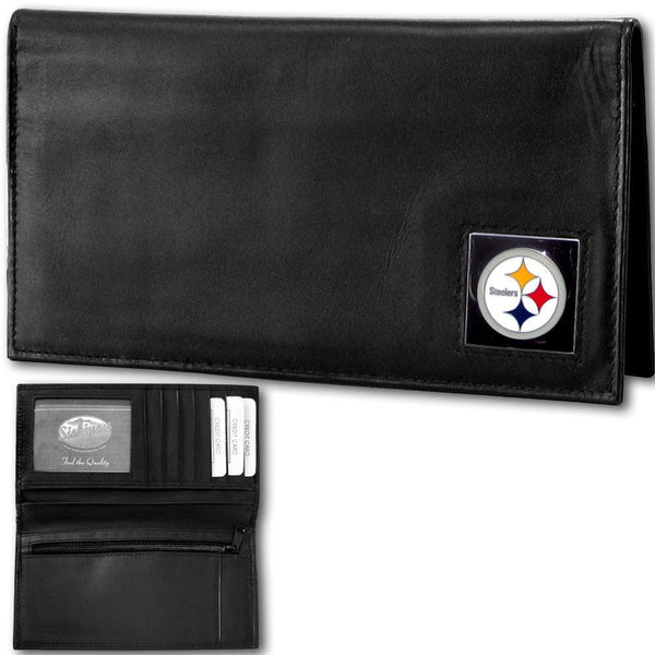 Items similar to Pittsburgh Steelers Checkbook Cover, Women's Checkbook  Wallet, Checkbook Case, NFL, Football…