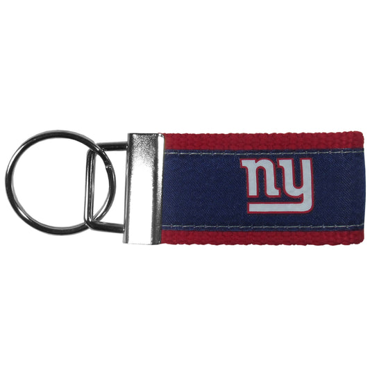 New York Giants Woven Key Chain
