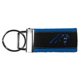 Carolina Panthers Woven Key Chain