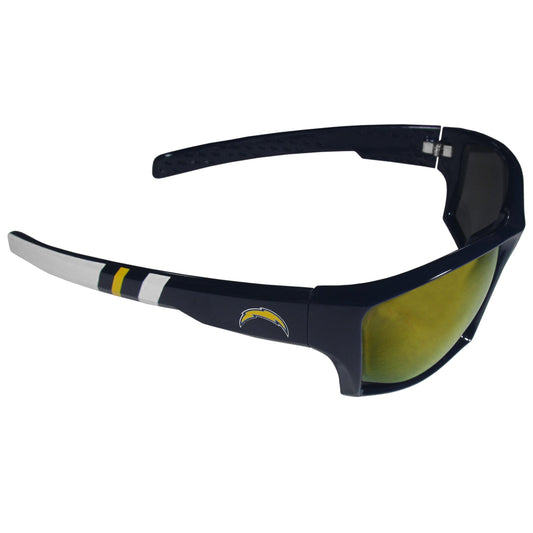 Los Angeles Chargers Edge Wrap Sunglasses - Flyclothing LLC