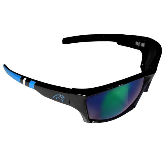 Carolina Panthers Edge Wrap Sunglasses - Siskiyou Buckle