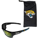 Jacksonville Jaguars Edge Wrap Sunglass and Bag Set - Flyclothing LLC