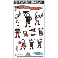 Cincinnati Bengals Family Decal Set Medium - Siskiyou Buckle