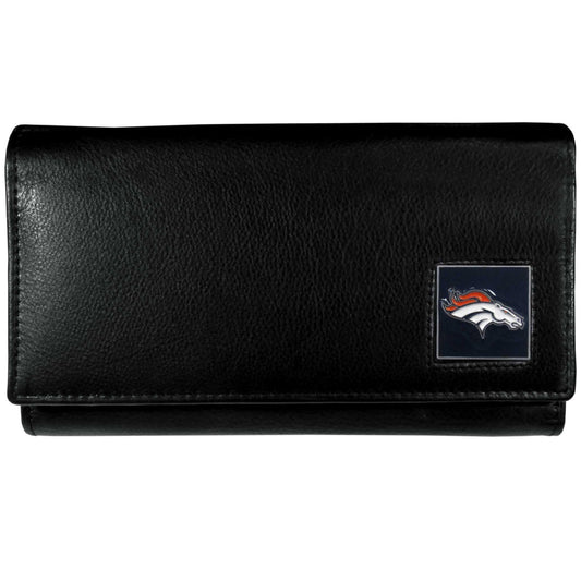 Denver Broncos Leather Women's Wallet - Flyclothing LLC