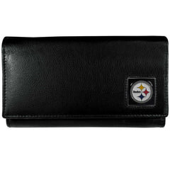 Pittsburgh Steelers Leather Women's Wallet - Flyclothing LLC