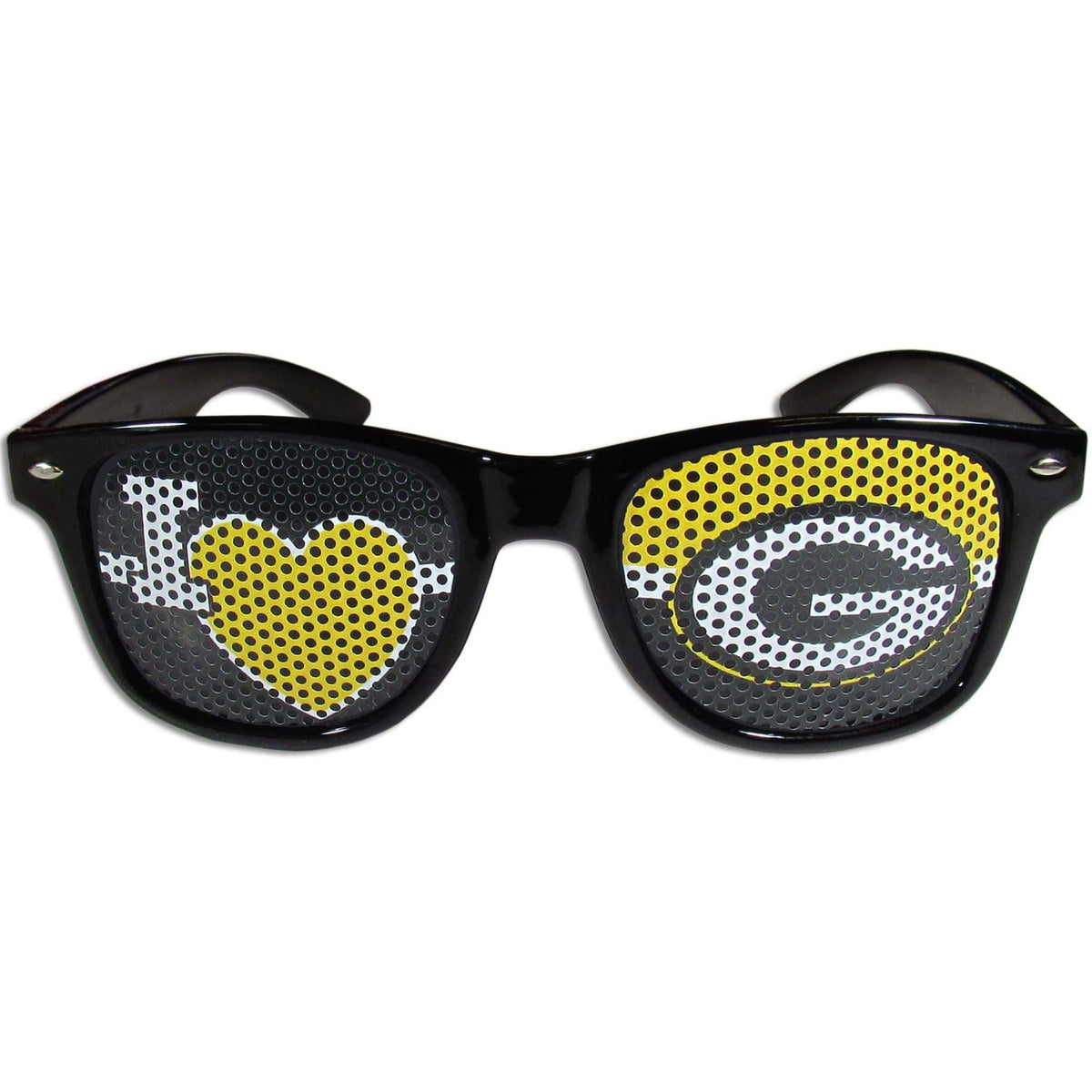 Green Bay Packers I Heart Game Day Shades - Siskiyou Buckle