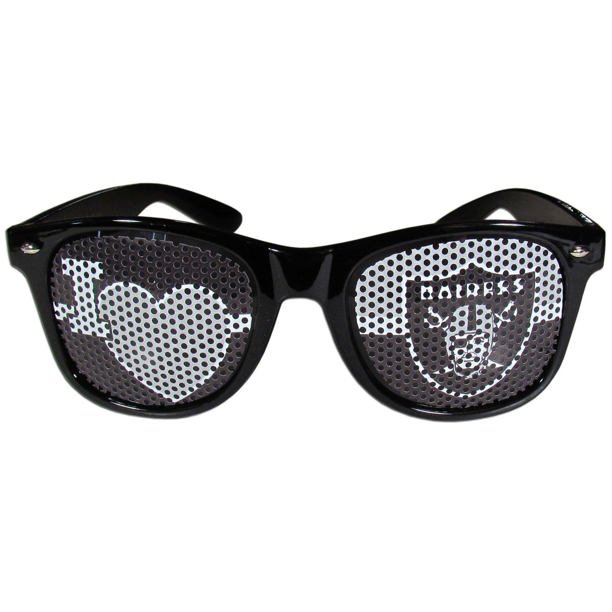 Las Vegas Raiders I Heart Game Day Shades - Flyclothing LLC