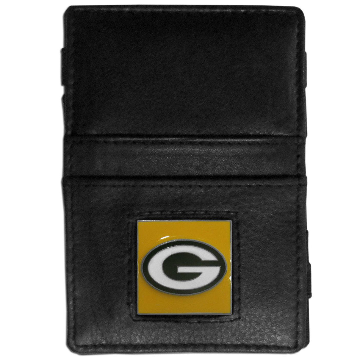 Green Bay Packers Leather Jacob's Ladder Wallet - Siskiyou Buckle