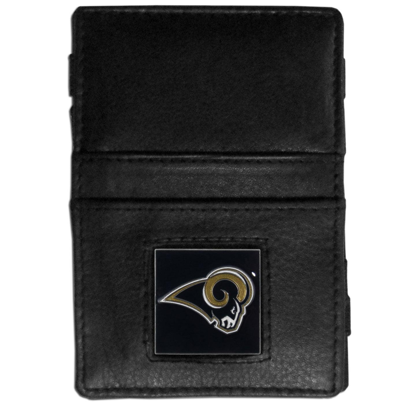 Los Angeles Rams Leather Jacob's Ladder Wallet - Siskiyou Buckle