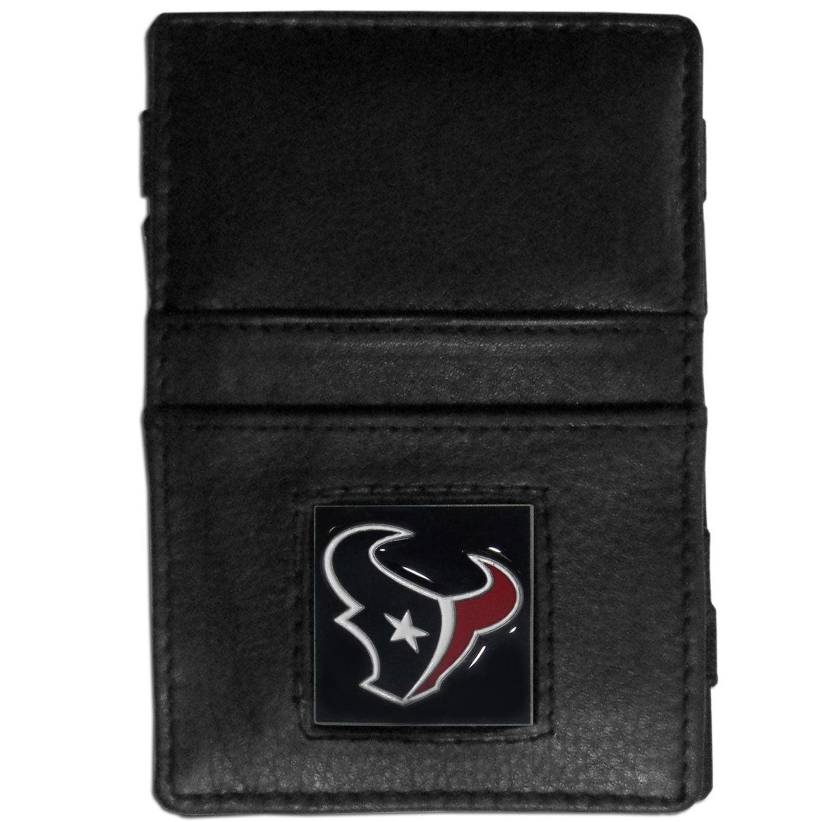 Houston Texans Leather Jacob's Ladder Wallet - Siskiyou Buckle