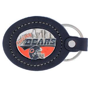 Chicago Bears Leather Keychain - Siskiyou Buckle