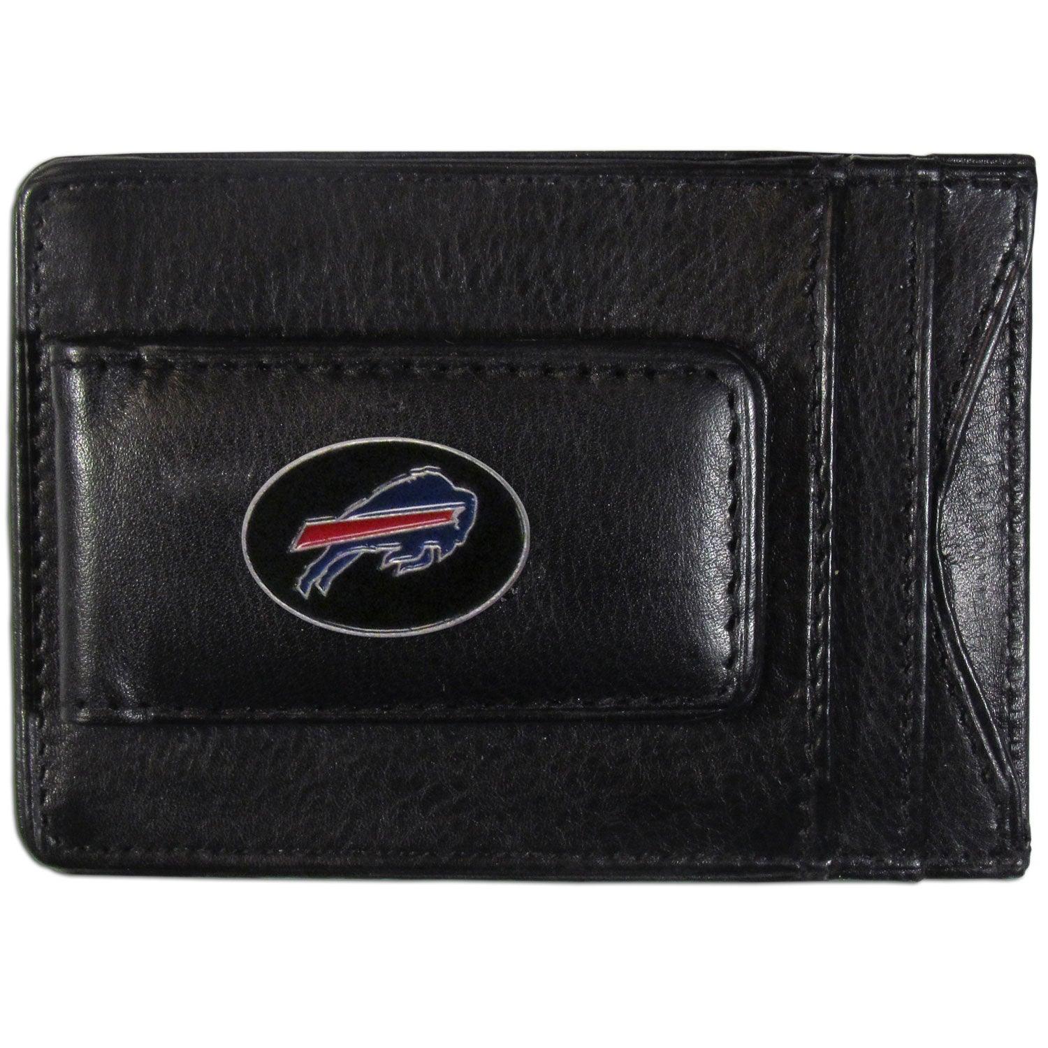 Buffalo Bills Leather Cash & Cardholder - Siskiyou Buckle