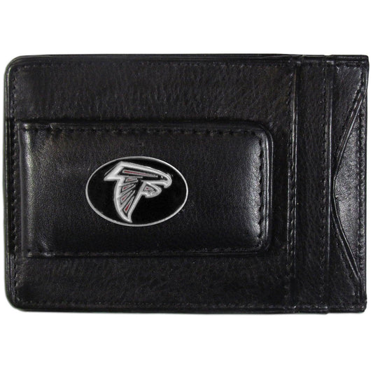 Atlanta Falcons Leather Cash & Cardholder - Siskiyou Buckle