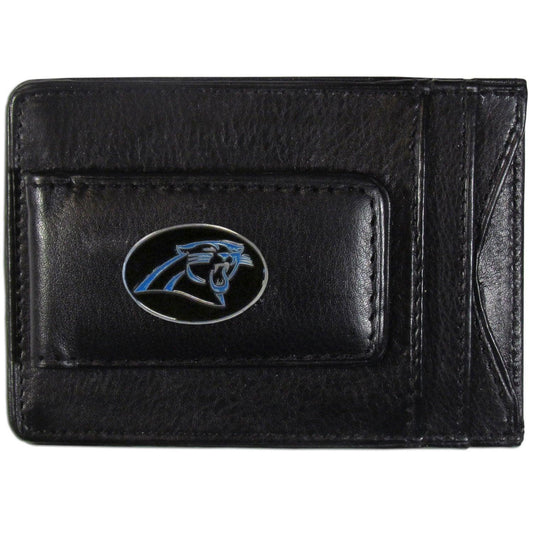 Carolina Panthers Leather Cash & Cardholder - Siskiyou Buckle