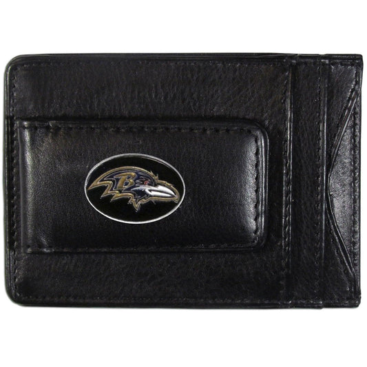 Baltimore Ravens Leather Cash & Cardholder - Siskiyou Buckle