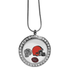 Cleveland Browns Locket Necklace - Siskiyou Buckle