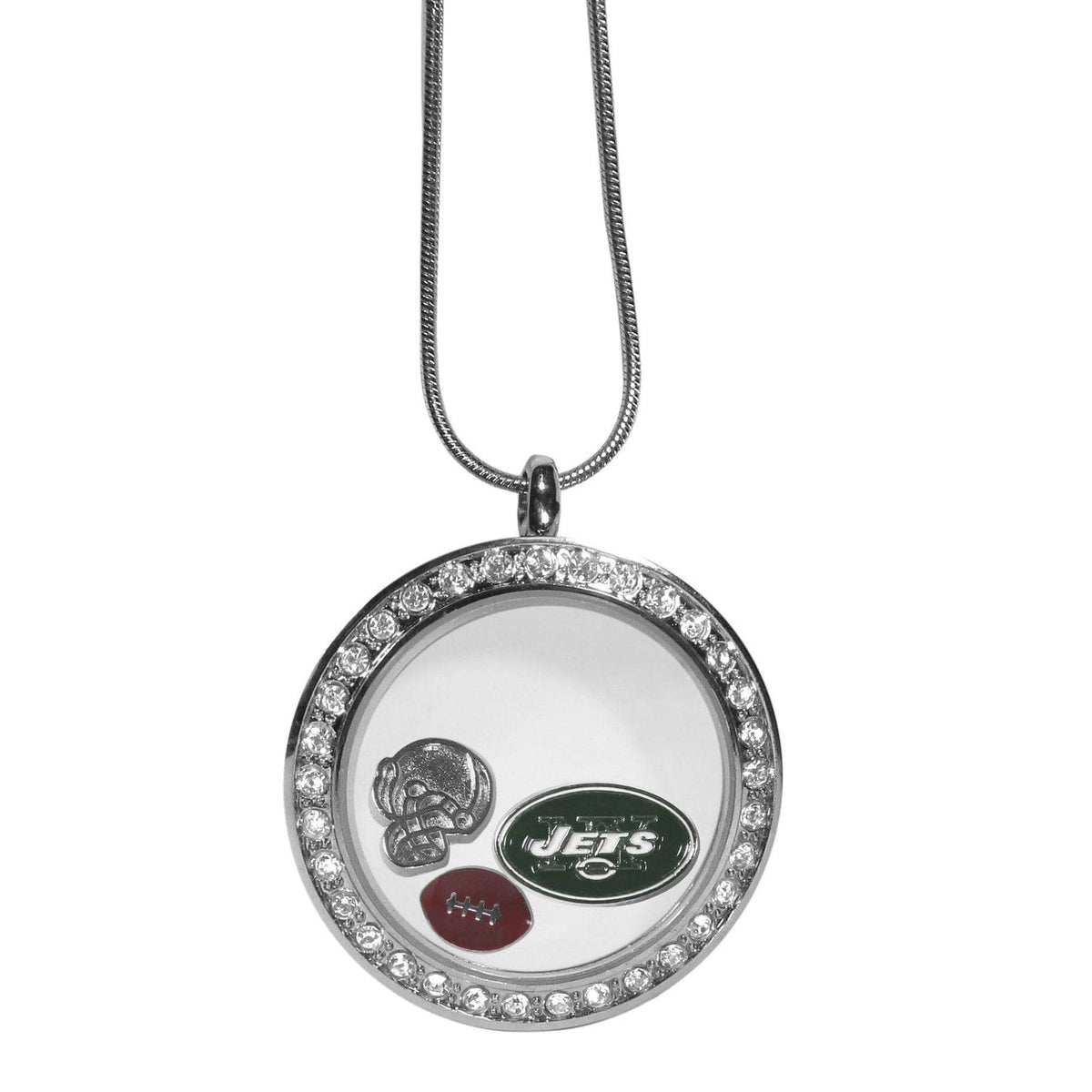 New York Jets Locket Necklace - Flyclothing LLC