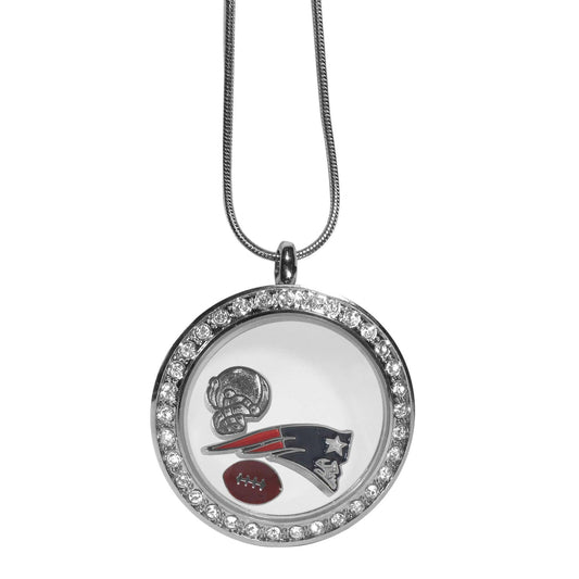 New England Patriots Locket Necklace - Flyclothing LLC