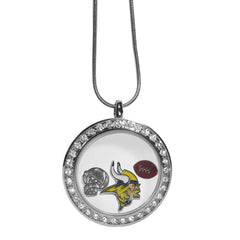 Minnesota Vikings Locket Necklace - Flyclothing LLC