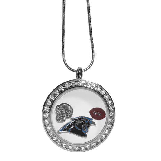 Carolina Panthers Locket Necklace - Siskiyou Buckle