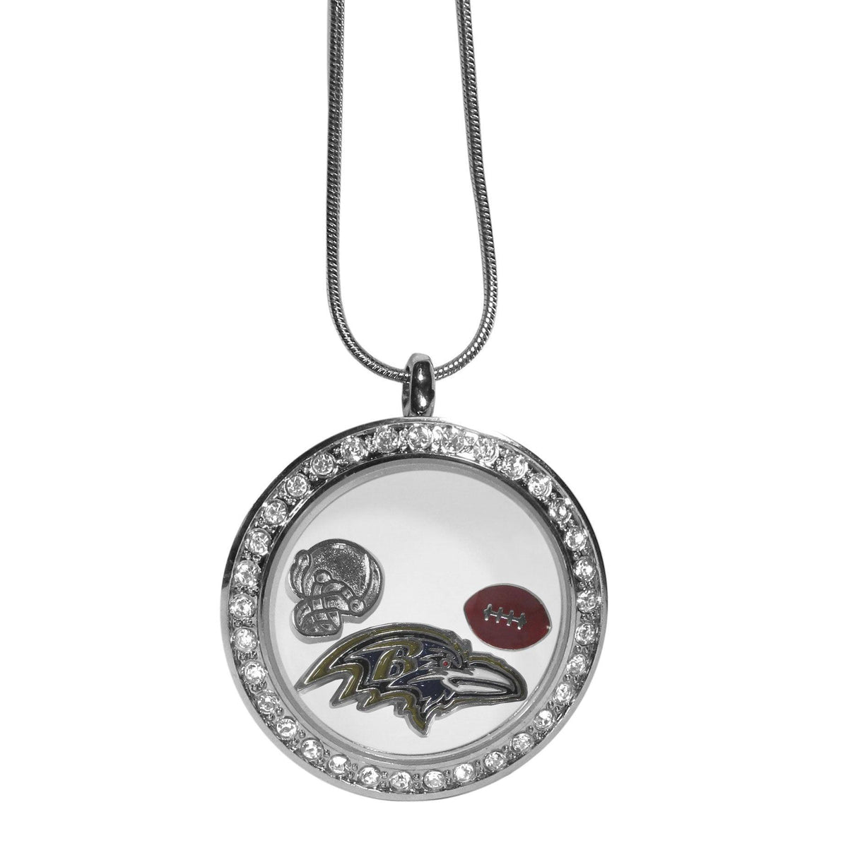 Baltimore Ravens Locket Necklace - Flyclothing LLC