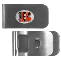 Cincinnati Bengals Bottle Opener Money Clip - Siskiyou Buckle