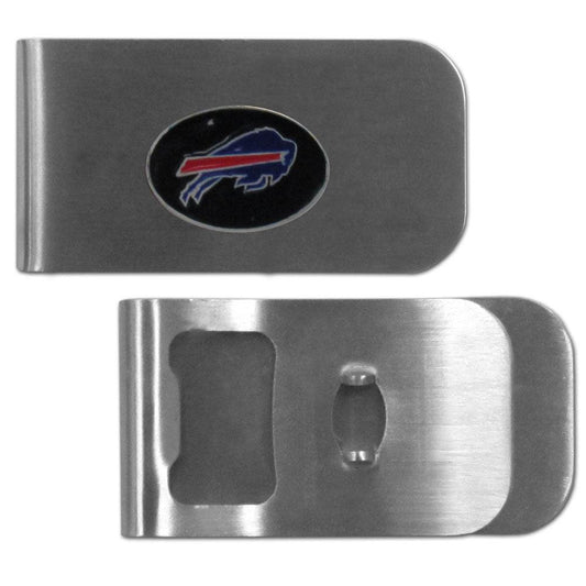 Buffalo Bills Bottle Opener Money Clip - Siskiyou Buckle