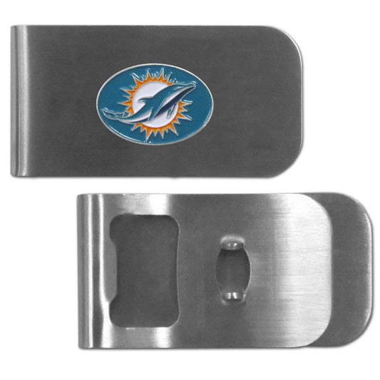 Miami Dolphins Bottle Opener Money Clip - Flyclothing LLC