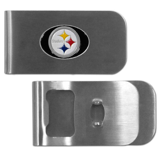 Pittsburgh Steelers Bottle Opener Money Clip - Flyclothing LLC