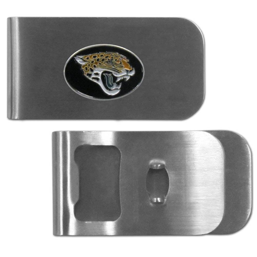 Jacksonville Jaguars Bottle Opener Money Clip - Siskiyou Buckle