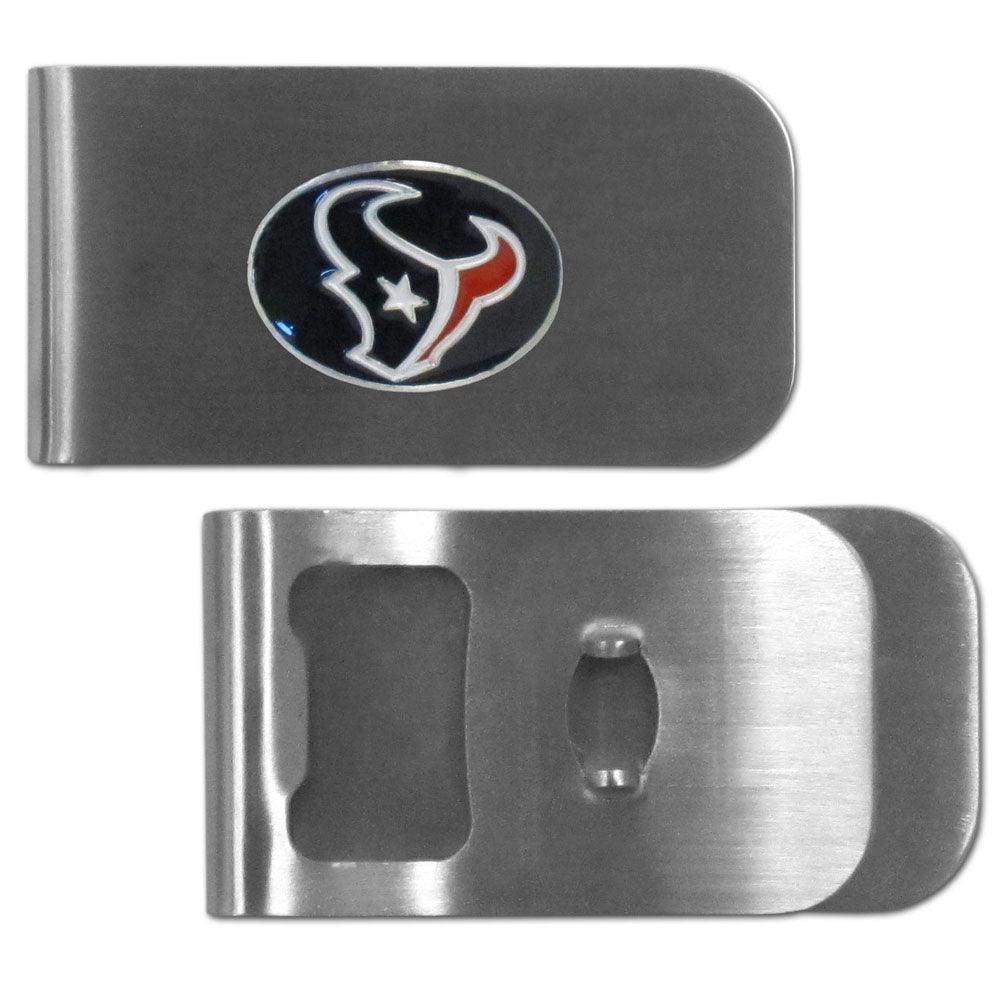 Houston Texans Bottle Opener Money Clip - Flyclothing LLC