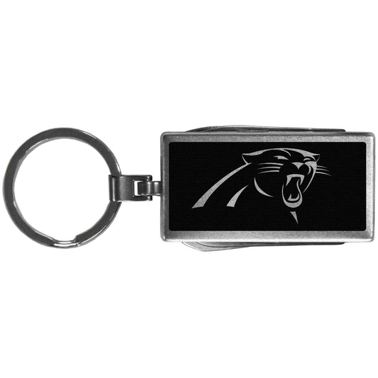 Carolina Panthers Multi-tool Key Chain, Black - Siskiyou Buckle