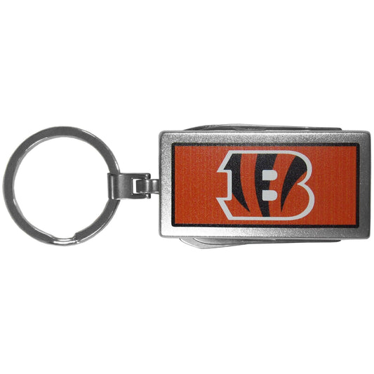 Cincinnati Bengals Multi-tool Key Chain, Logo - Flyclothing LLC