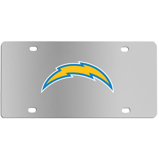 Los Angeles Chargers Steel License Plate Wall Plaque - Flyclothing LLC