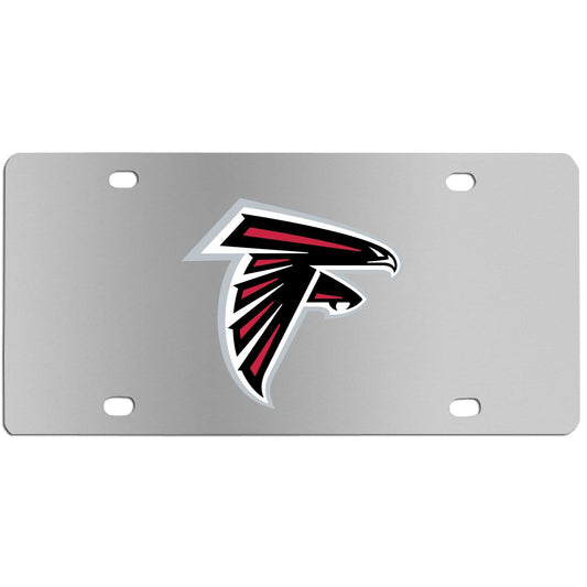 Atlanta Falcons Steel License Plate Wall Plaque - Siskiyou Buckle