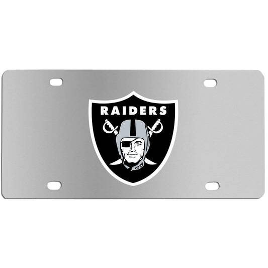 Las Vegas Raiders Steel License Plate Wall Plaque - Flyclothing LLC