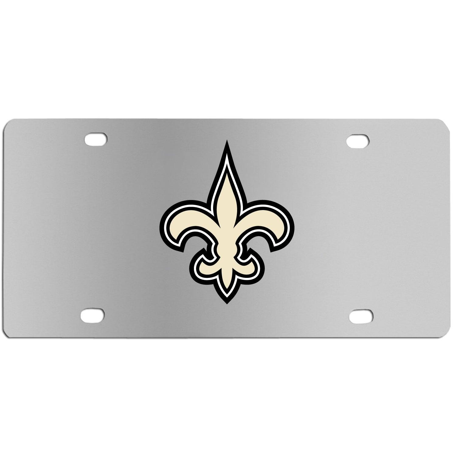 New Orleans Saints Steel License Plate Wall Plaque - Flyclothing LLC
