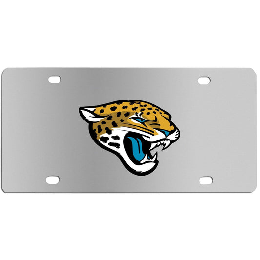 Jacksonville Jaguars Steel License Plate Wall Plaque - Flyclothing LLC