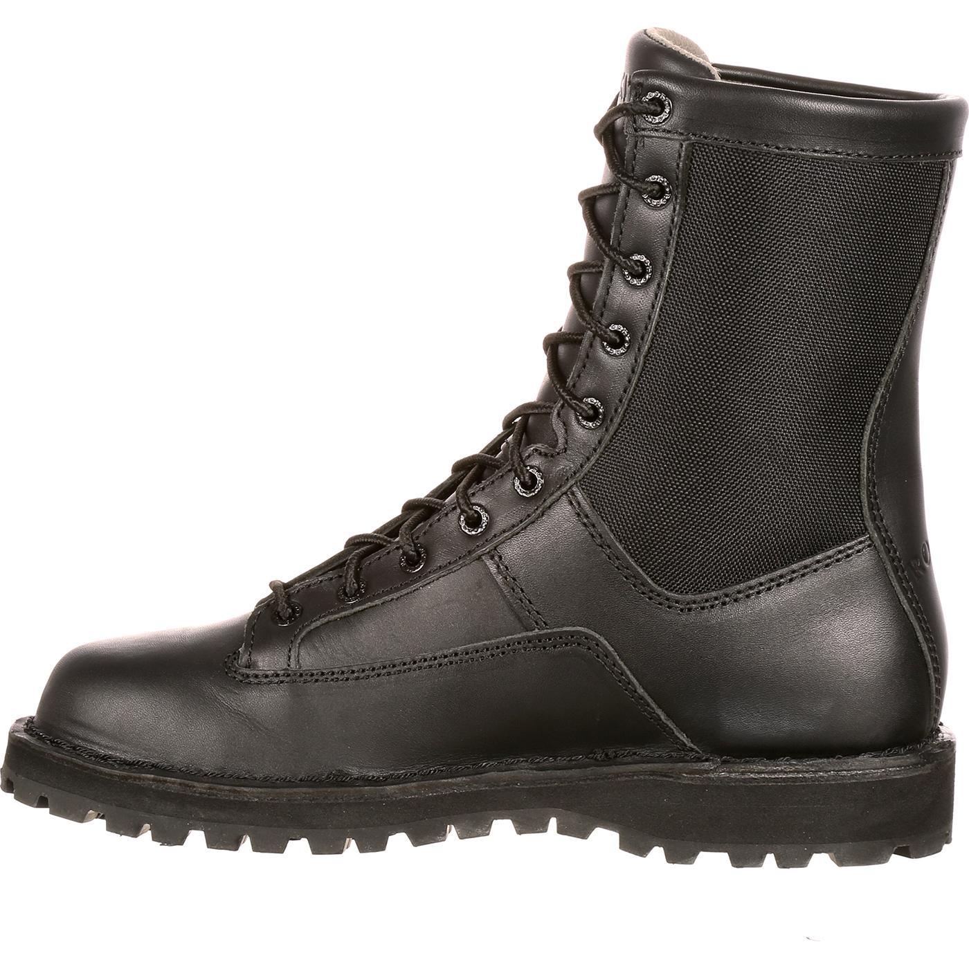 Rocky Portland Lace-to-Toe Waterproof Public Service Boots - Flyclothing LLC